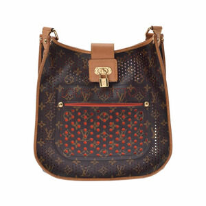 LOUIS VUITTON Monogram Perfo Musette Orange Shoulder Bag